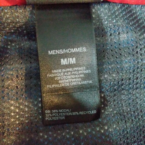 The North Face Shirt Blue Plaid Mens M Short Sleeve Button Up Outdoor Hiking - Picture 6 of 7